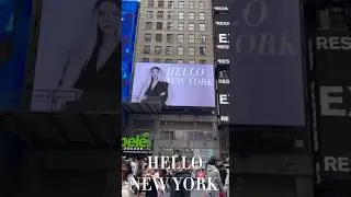 МОЙ БИЛБОРД НА Times Square 