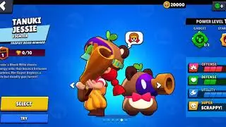 Brawl Stars- Tanuki Jessie