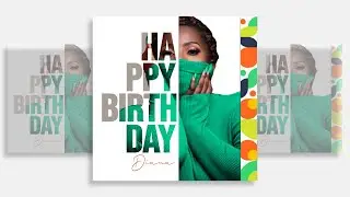 PixelLab Tutorial - How to Design Creative Birthday Flyer in Pixellab | 2024 | Graphics Design