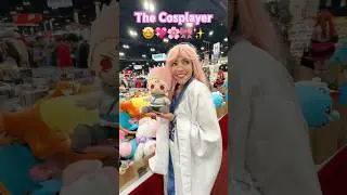 The Cosplay 💀🖤 The Cosplayer 🥰💖 #animeexpo