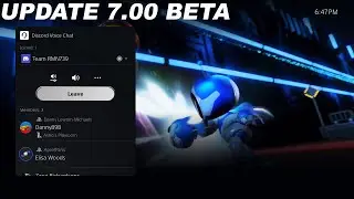 PS5 System Software Update 7.00 Beta! (Discord Voice Chat, VRR Support for 1440p & More!)