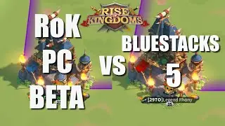 OFFICIAL ROK PC APP Beta review vs Bluestacks 5