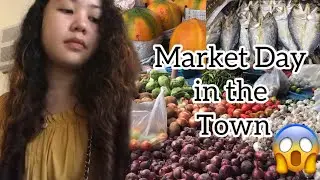 SITUATION DURING MARKET DAY IN THE TOWN🇵🇭 #amazing