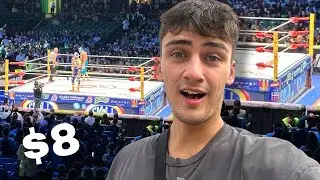 I tried an $8 live wrestling show in Mexico 🇲🇽 