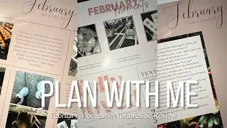 Plan With Me | February Moments, Review and Closeout | Luxbook Hello Gorgeous Vol 3