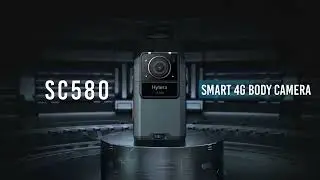 Hytera SC580 Smart 4G Body Camera