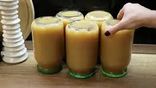 SUGAR-FREE APPLESAUCE for WINTER delicate taste * Julia's recipes 
