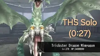 Solo THS vs Mimyugon Ultimate - Toram Online