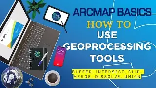 How to Use Geoprocessing Tools in ArcMap | Geoprocessing Tools | 