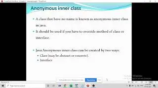 042 Inner Class in Java Part 3