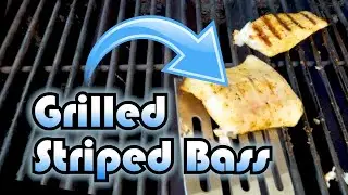 SIMPLE Grilled Striped Bass with Mango | Easy Summertime Fish Recipe