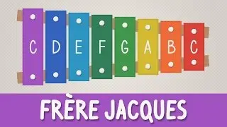 How to play Frère Jacques on a Xylophone - Easy Songs - Tutorial