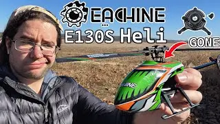 Eachine 130S Flybarless RC Heli // Nice While It Lasted...