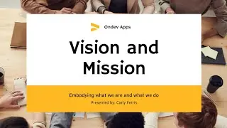 Professional Vision Company Presentation Editable Template - Neeraj Bhatt