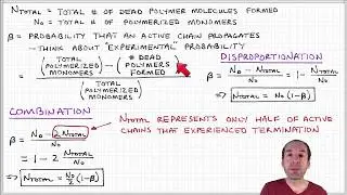 Introduction to Polymers - Lecture 6.11 - Free radical polymerization molecular weight, part 4