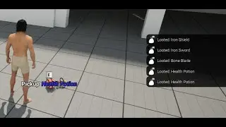 RPG Tutorial 18. Notify widget (Unreal Engine 5)