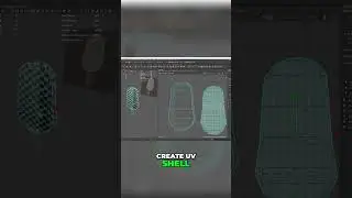 UV & Shading Properties for Chocolate Ice Cream