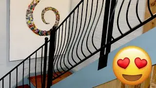 Building an Iron Railing with Voluptuous Curves