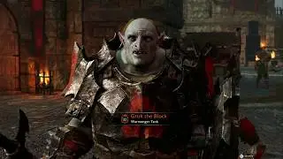 Gruk the Block Fight in Middle-Earth: Shadow of Mordor