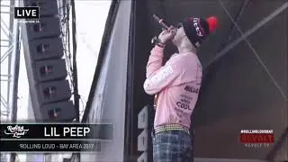 Lil Peep - Wake Me Up Live