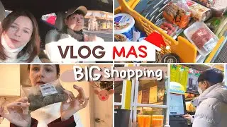 [vlogmas] BIG SHOPPING IN KOREAN MARKET IN SEOUL. INTERNATIONAL FAMILY [ENG SUB]