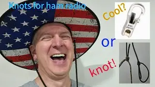 Learn to tie knots for ham radio