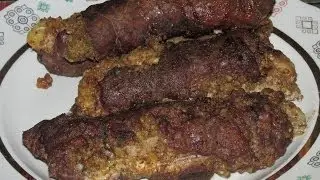 Говяжий рулет с ананасом 