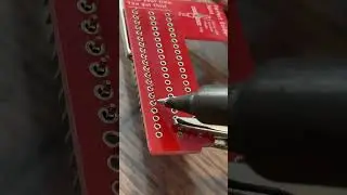 Soldering Pin Headers 