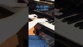 🎹Need the exercise?▶️#47, 125 Exercises in passage-playing, Op.261 - C.Czerny #shorts#piano#etude