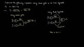 Dual Symbols for NAND gate and its Implementation