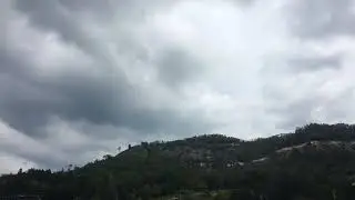 台風前の空(9月5日)