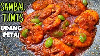 Sambal Tumis Udang Petai Mudah