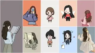 💞🦋😻cartoon dps 🥰girls cartoon dpz cute cartoons 😍🌈🥰girls dpz collection 💖🌸cutest dp photos 152