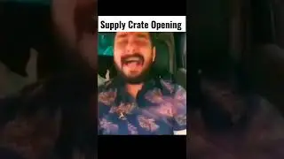 Supply Crate Opening 🤣 #shorts #bgmi #crateopening  #funny #pubgm #viral