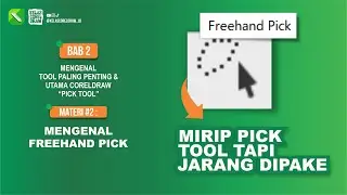 #14 CorelDraw Pemula : Cara Menggunakan Freehand Pick di CorelDraw