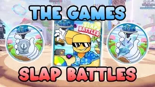 Tutorial on The Games Event for Slap Battles