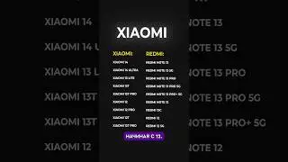 Эти XIAOMI НЕ ОБНОВЯТСЯ до ANDROID 15!📱 