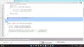 Prime Number - Developing Recursive method from Non-recursive one