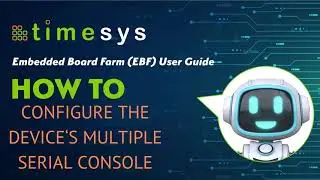 P52 Timesys Embedded Board Farm EBF Admin Guide: How to configure Multiple Device Consoles