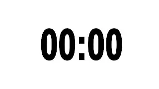 60 Minute Countdown Timer with Alarm