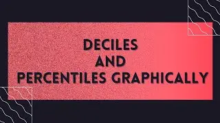 Find Decile and Percentile graphically/Decile and Percentiles by cumulative frequency or ogive curve