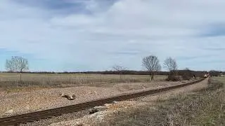 BNSF 1029 leads a rerouted H-TULGAL