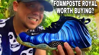 Nike Air Foamposite International Blue Royal Sneaker Worth Buying? ON FEET REVIEW