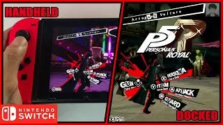 Persona 5 Royal | Nintendo Switch | Handheld and Docked Mode | RiuneHaru Gameplay