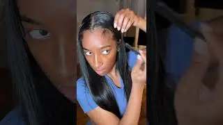 Love this installation and the silky look of hair😍😍