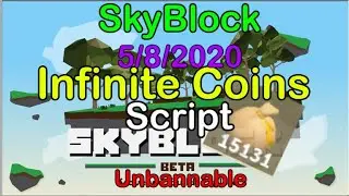 (NEW! WORKING) Sky Block 🌴 [BETA]  Infinite Coins Script || 5/8/2020 || UNPATCHED || TRY FAST!
