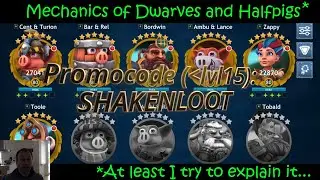 Mechanics of DWARVES & HALFPIGS - Dragon Champions