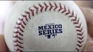 Game-used baseballs from a NO-HITTER in Monterrey, Mexico!