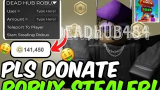 BEST PLS DONATE ROBUX STEALER SCRIPT 2025 (SCRIPT IN DESCRIPTION AND COMMENTS)