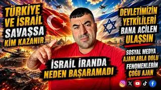 WHO WOULD WIN IN A WAR BETWEEN ISRAEL AND TURKEY? OUR GOVERNMENT NEEDS TO CONTACT ME URGENTLY 